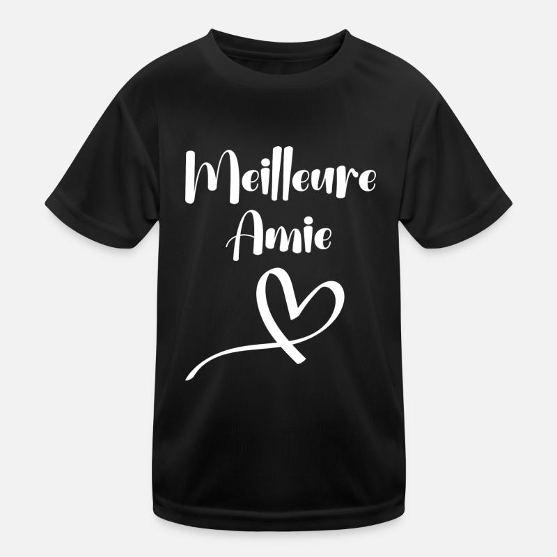 Meilleure Amie T-shirt sport Enfant