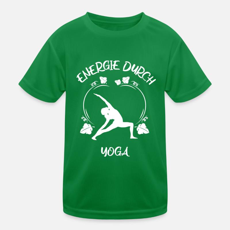 Yoga Kinder Funktions-T-Shirt
