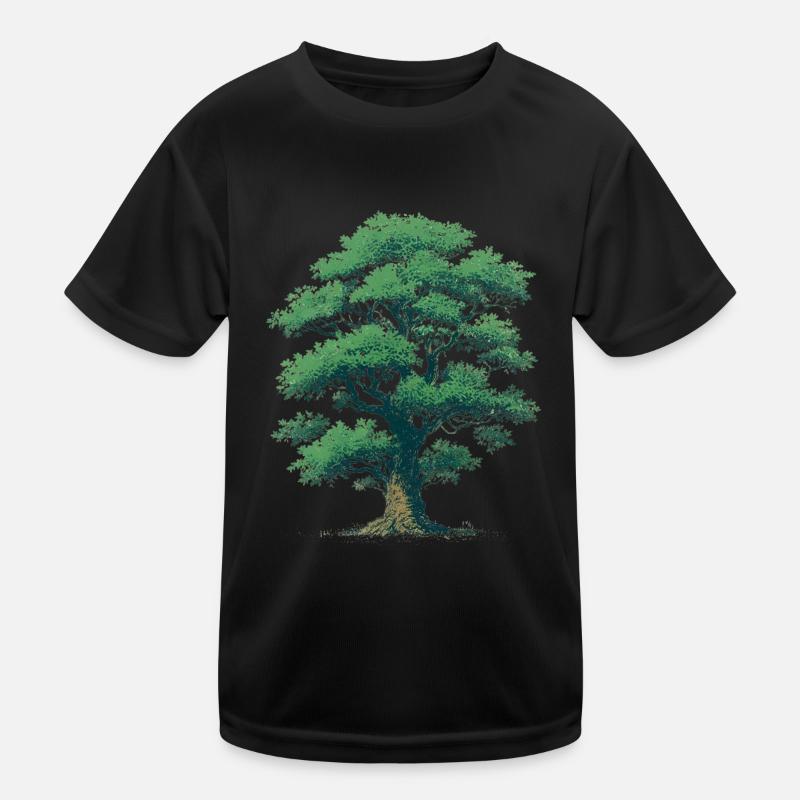 Baum Kinder Funktions-T-Shirt