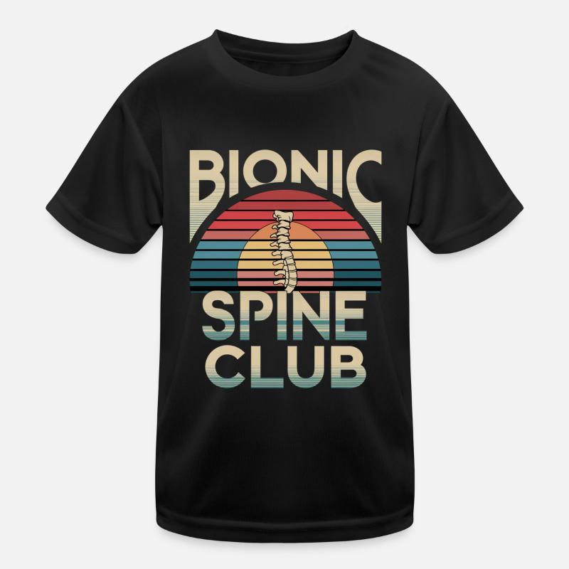 Bionic Spine Club 12 Kinder Funktions-T-Shirt