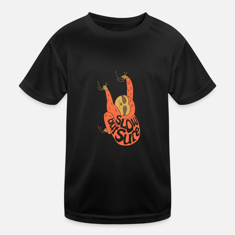 Sloth Slow but Sure Kids Functional T-Shirt