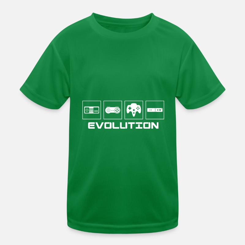 Les jeux vidéo Evolution - Gift T-shirt sport Enfant