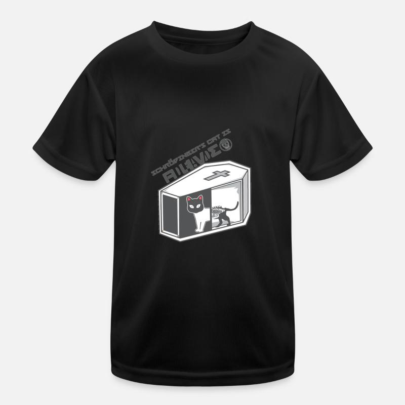 Schroedingers Katze Kinder Funktions-T-Shirt