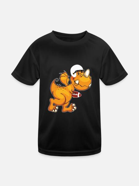 American football - Kids Functional T-Shirt - black