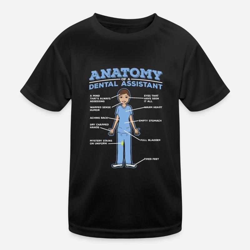 Zahnarzthelferin Dental Assistant Beruf Geschenk Kinder Funktions-T-Shirt