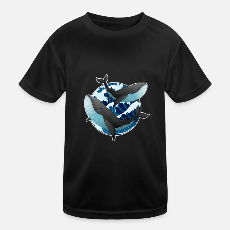 Wale Kinder Funktions-T-Shirt