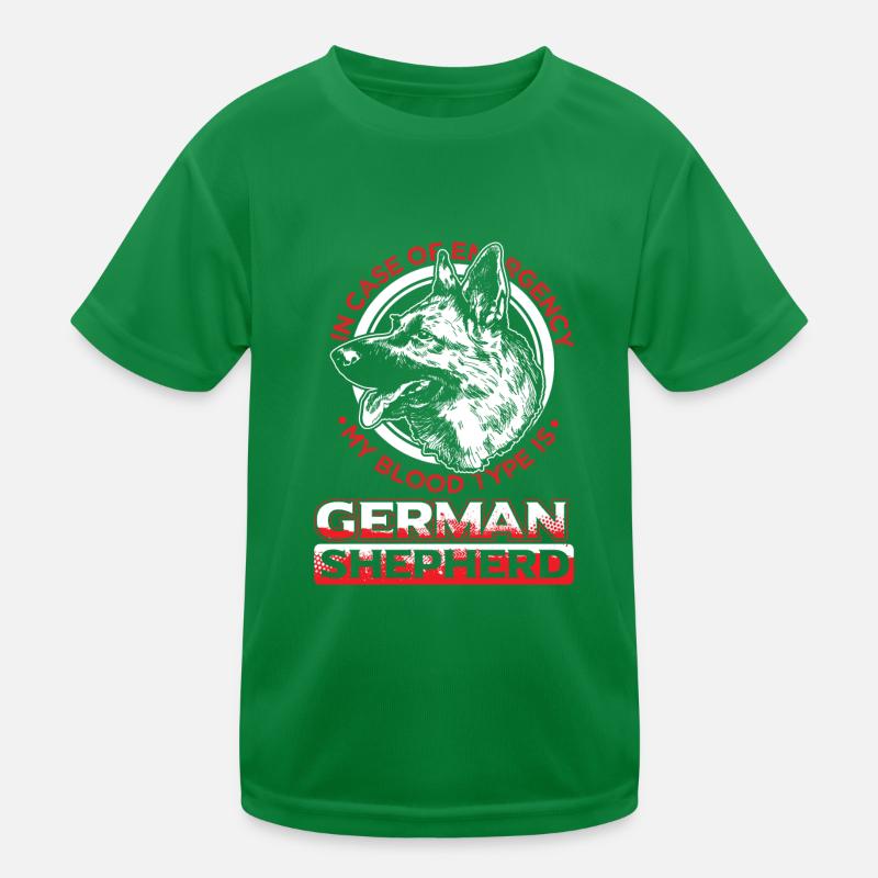 German shepherd Kids Functional T-Shirt