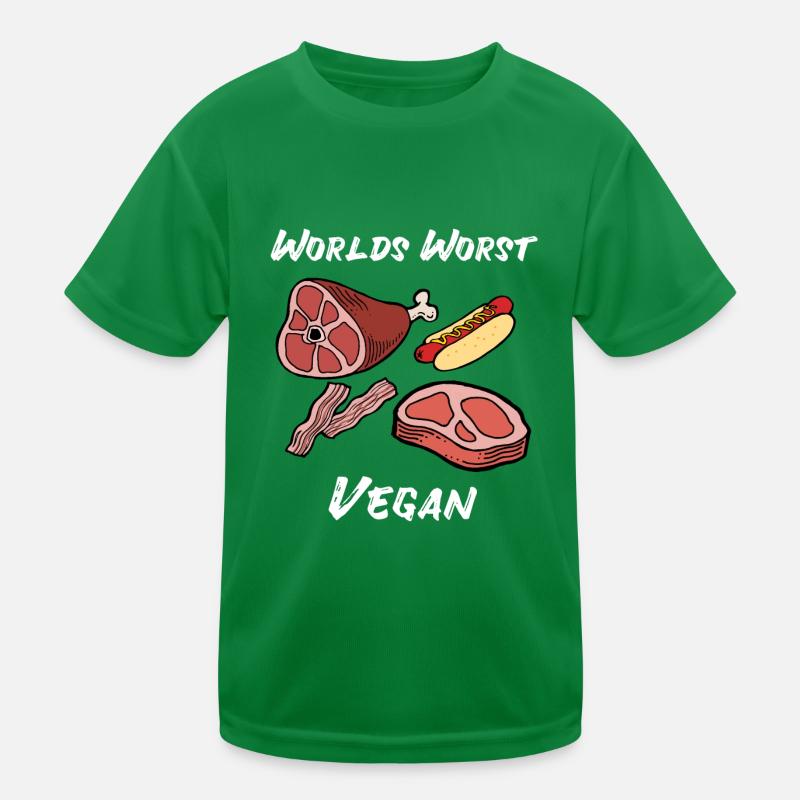 Anti Vegan Carnivore Meat Filet Gift Kids Functional T-Shirt