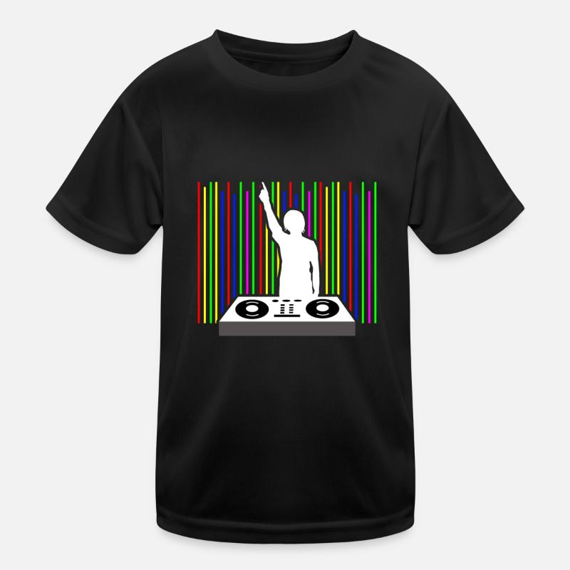 Erstaunlich Licht DJ-Musik-Ton Kinder Funktions-T-Shirt