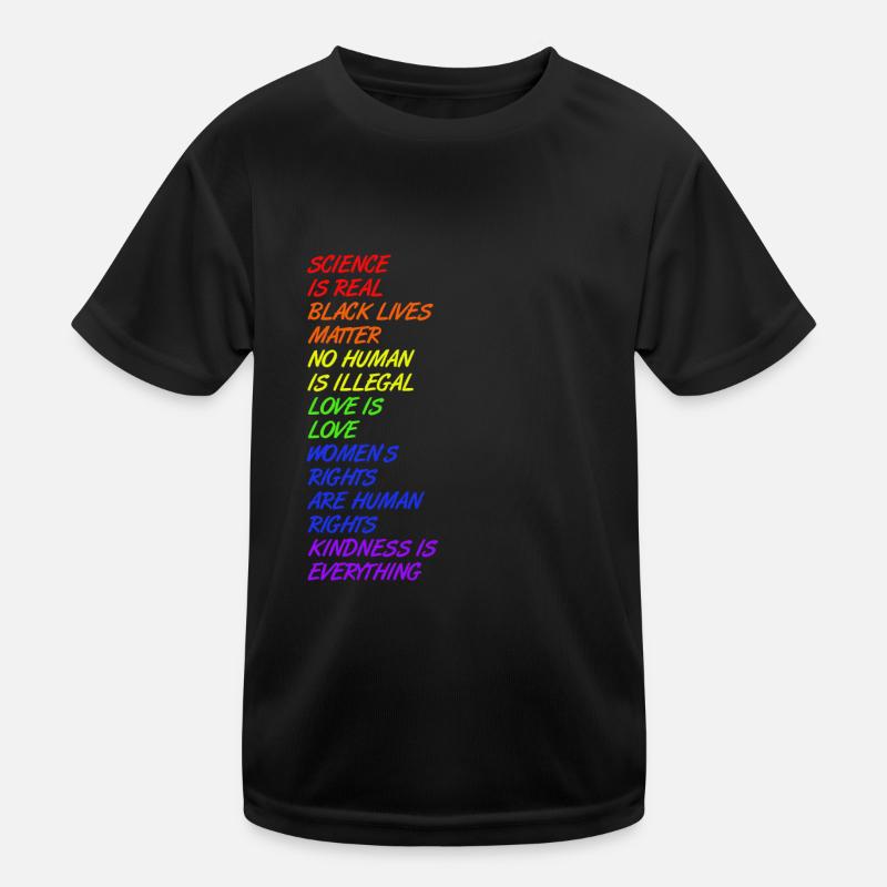 La science est réelle - LGBT T-shirt sport Enfant