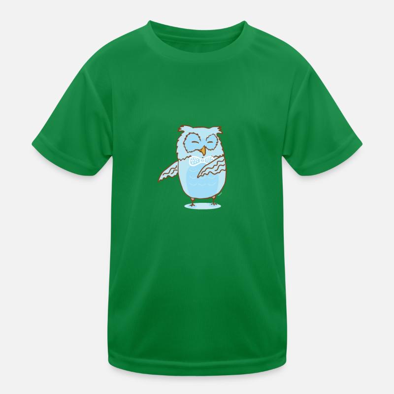 Floss Dance Move Eule Kinder Funktions-T-Shirt