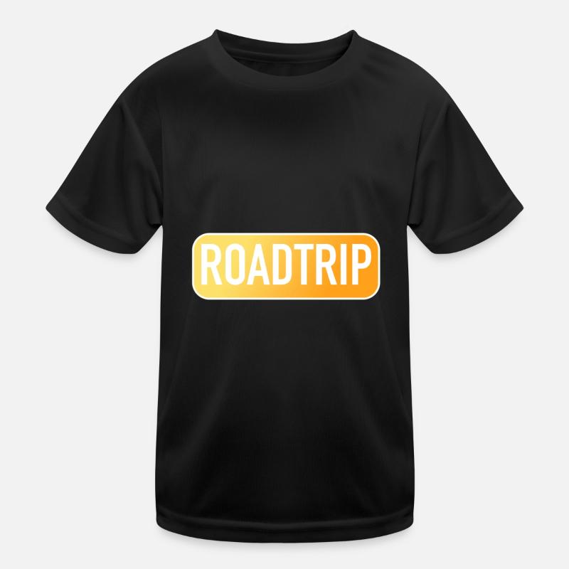 Road trip Kids Functional T-Shirt