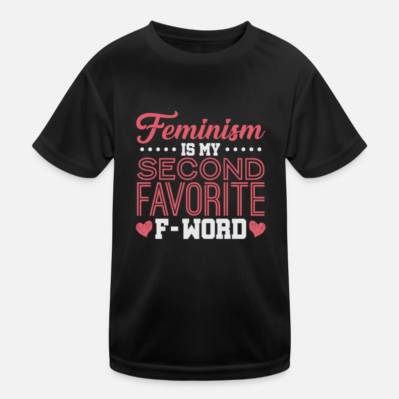 féminisme T-shirt sport Enfant