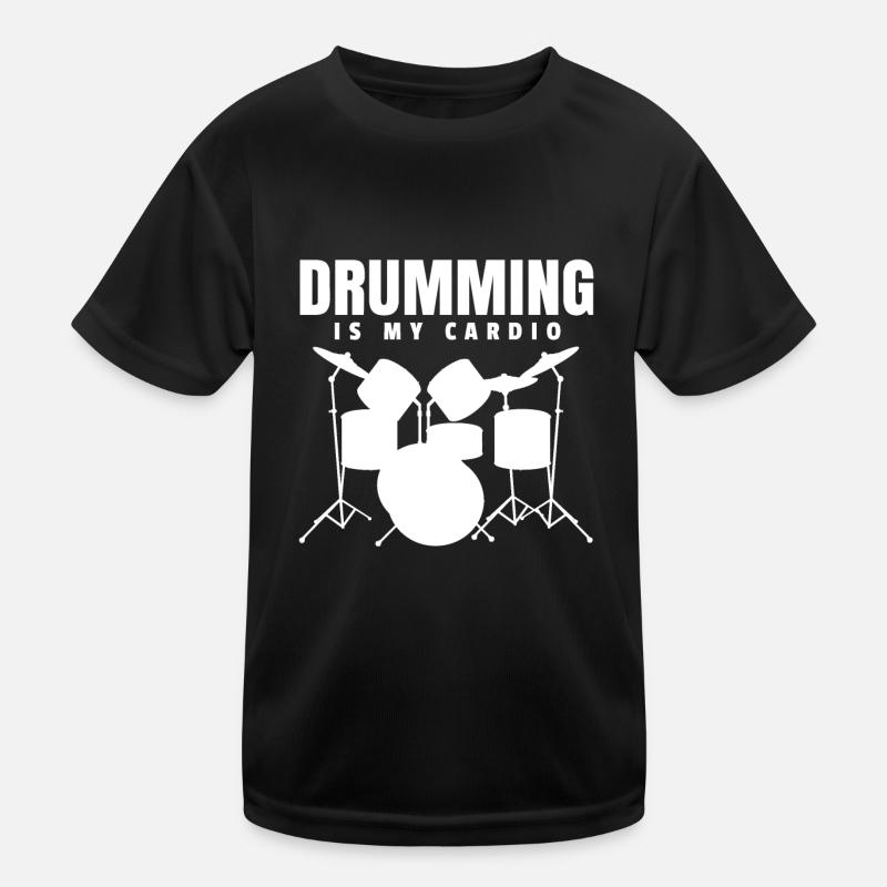 Gift drummer drummer drummer Kids Functional T-Shirt