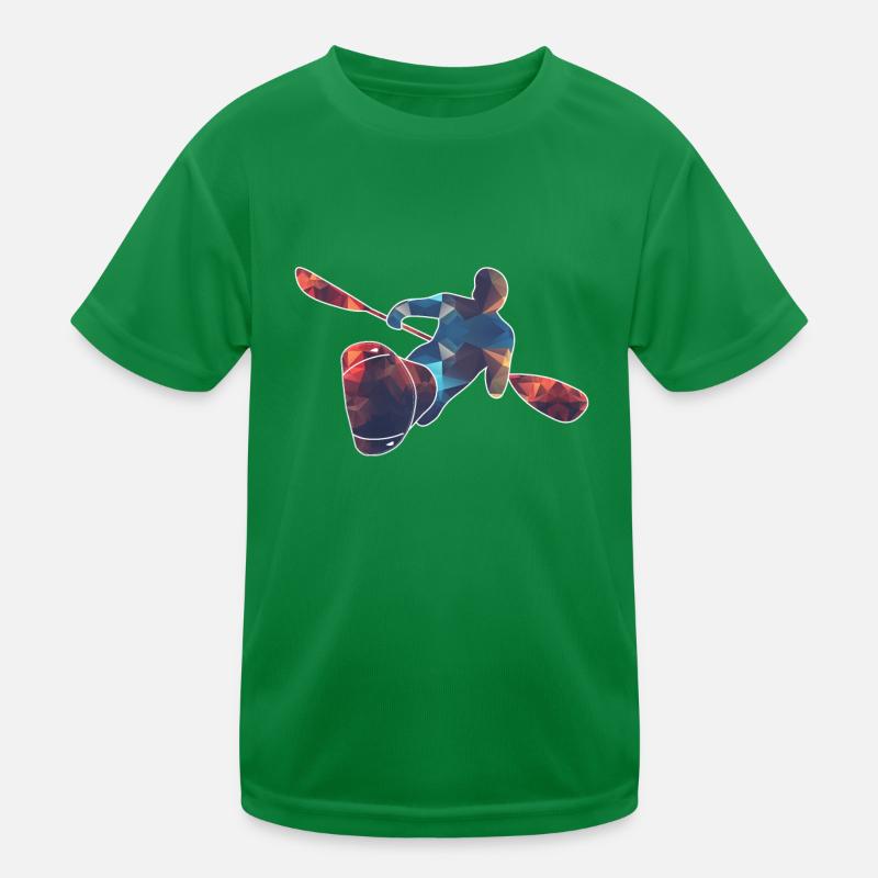 Kayaker / Whitewater T-shirt sport Enfant