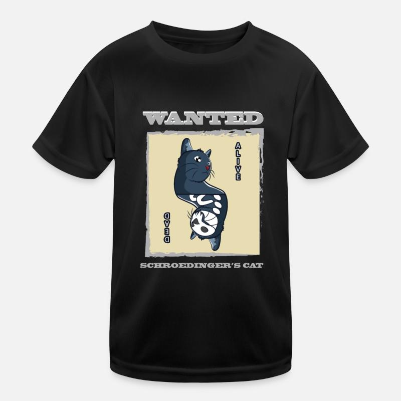 Le chat de Schrödinger T-shirt sport Enfant
