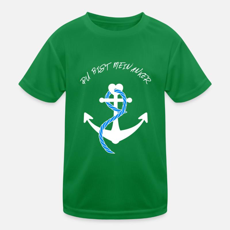 Tu es mon amour d'ancre T-shirt sport Enfant