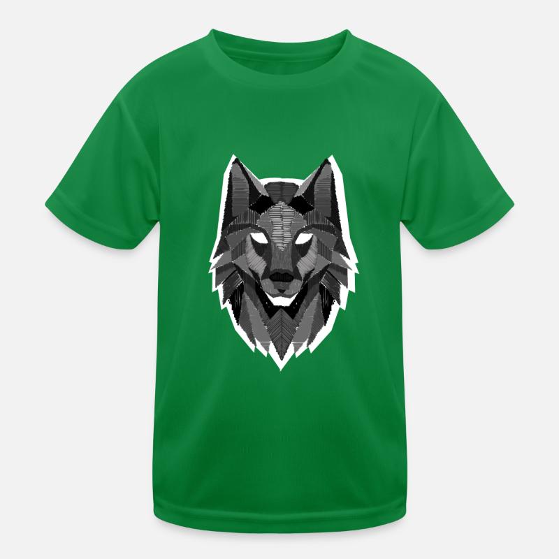Wolf Artboard T-shirt sport Enfant