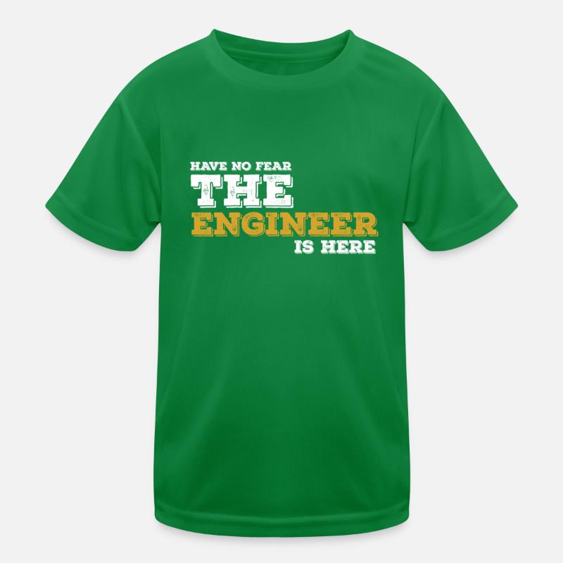 Engineer engineer technician gift idea Kids Functional T-Shirt