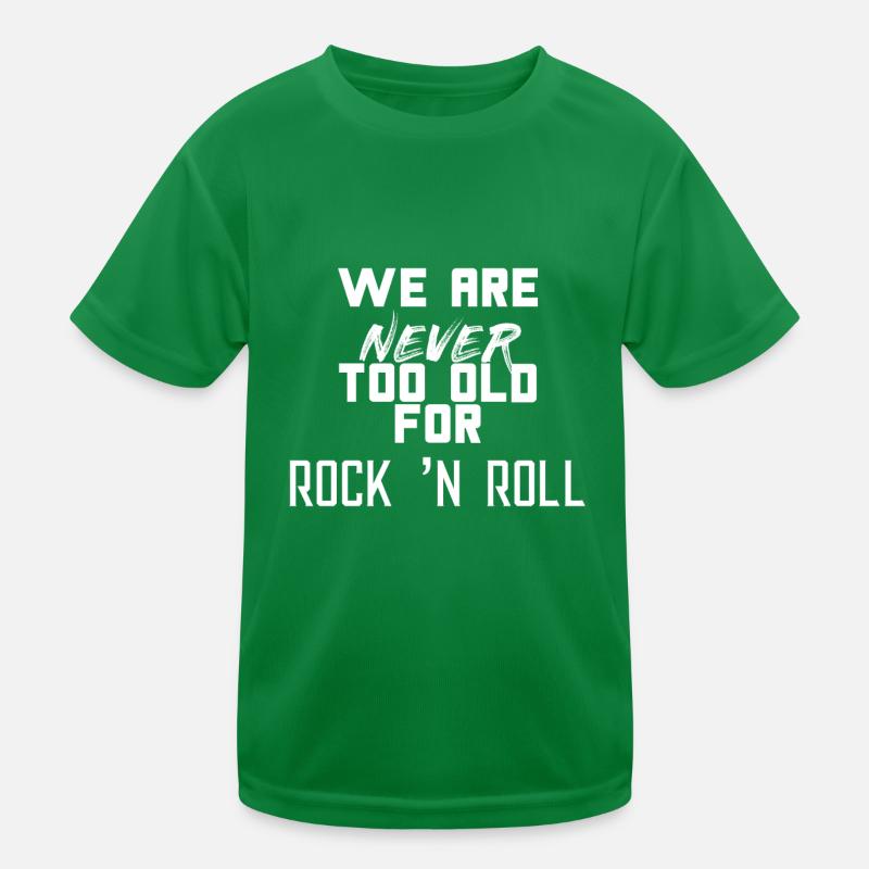 ROCK AND ROLL Kids Functional T-Shirt