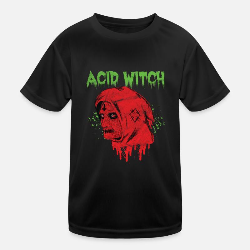 Witch - Acid witch grudge Kinder Funktions-T-Shirt