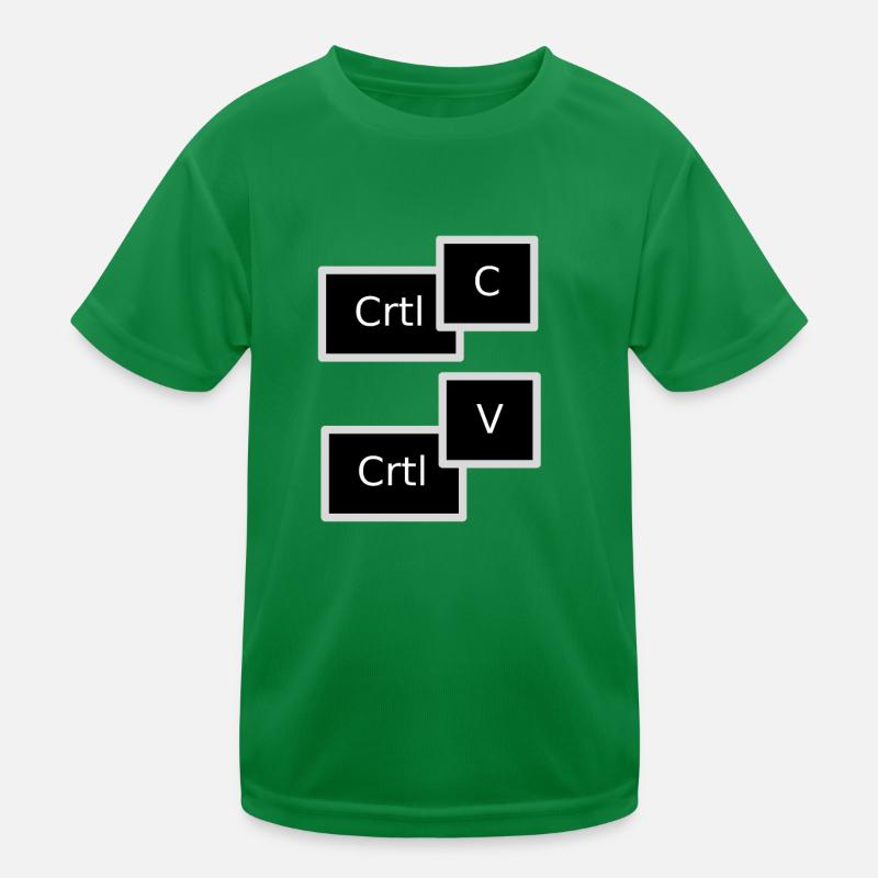 La pâte à copier T-shirt sport Enfant