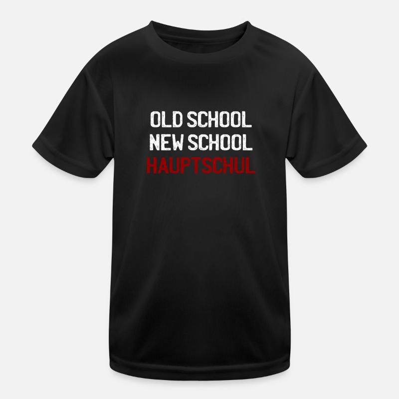 Old school New School High School Kids Functional T-Shirt