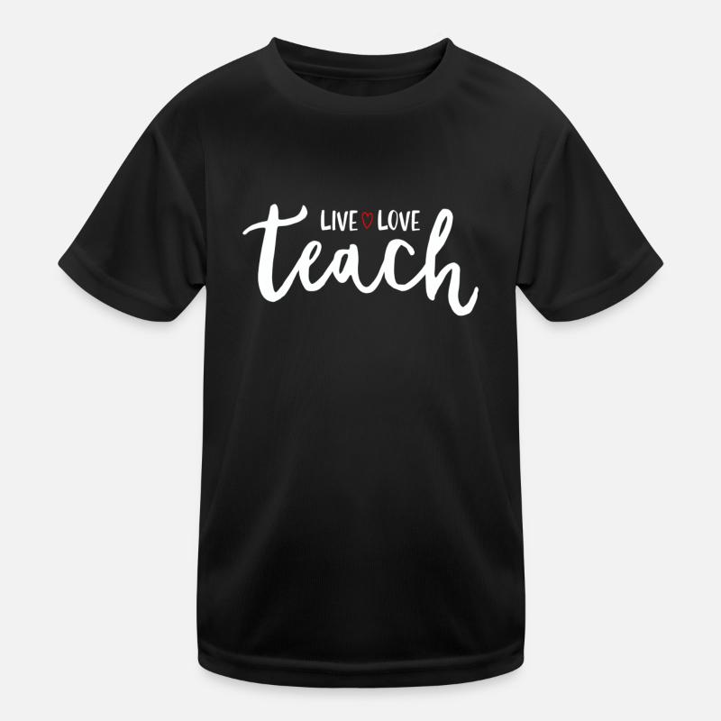 Lehrer Geschenk Bildung Schule Sprüche Lehramt Kinder Funktions-T-Shirt