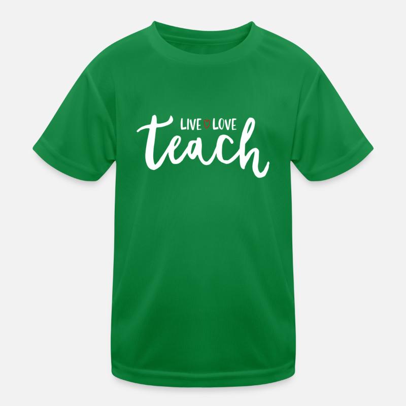 Lehrer Geschenk Bildung Schule Sprüche Lehramt Kinder Funktions-T-Shirt