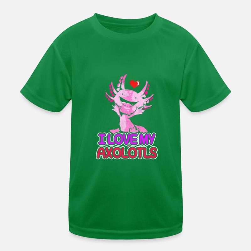 axolotl Kids Functional T-Shirt