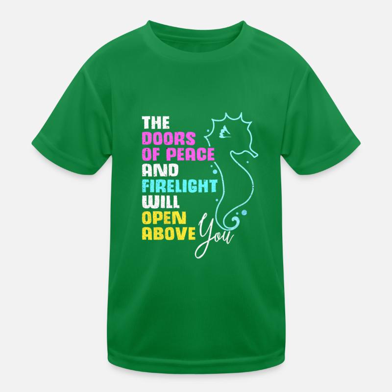 Seepferd Kinder Funktions-T-Shirt