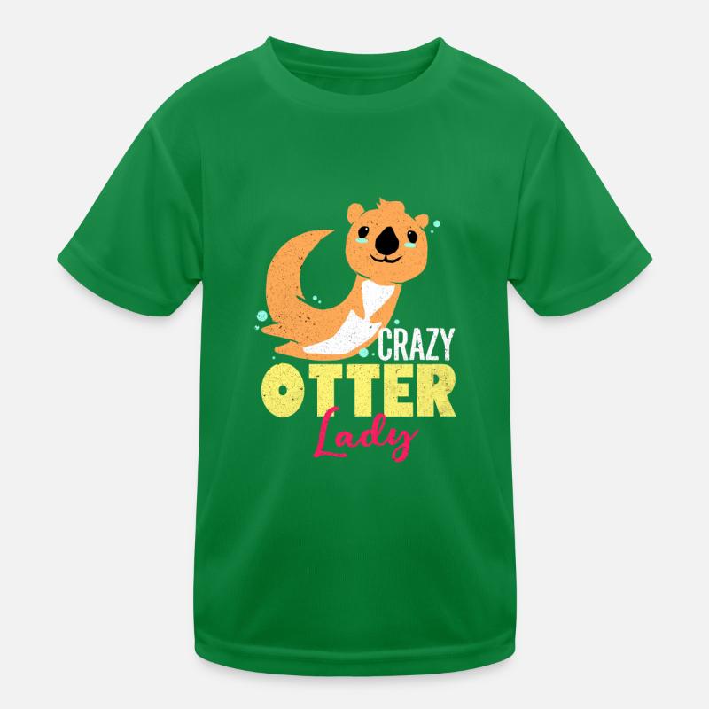 Otter Kinder Funktions-T-Shirt
