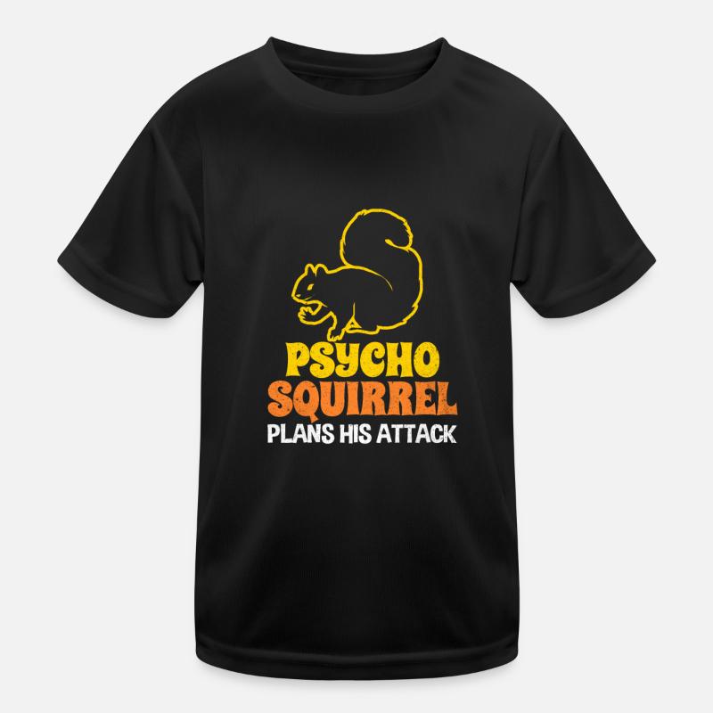 Eichhörnchen Kinder Funktions-T-Shirt