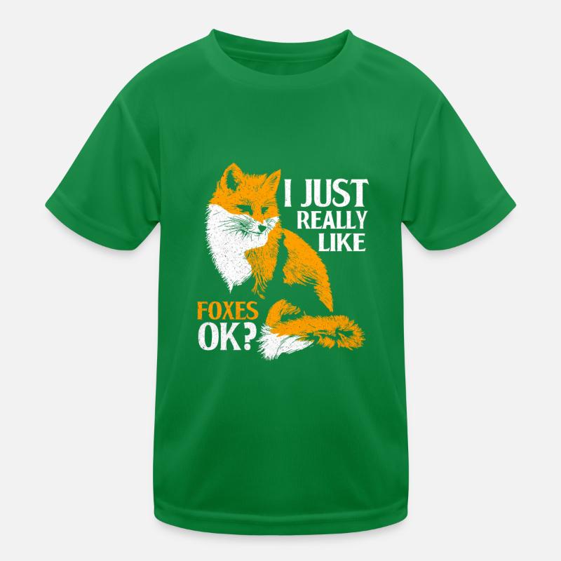Fox Kids Functional T-Shirt