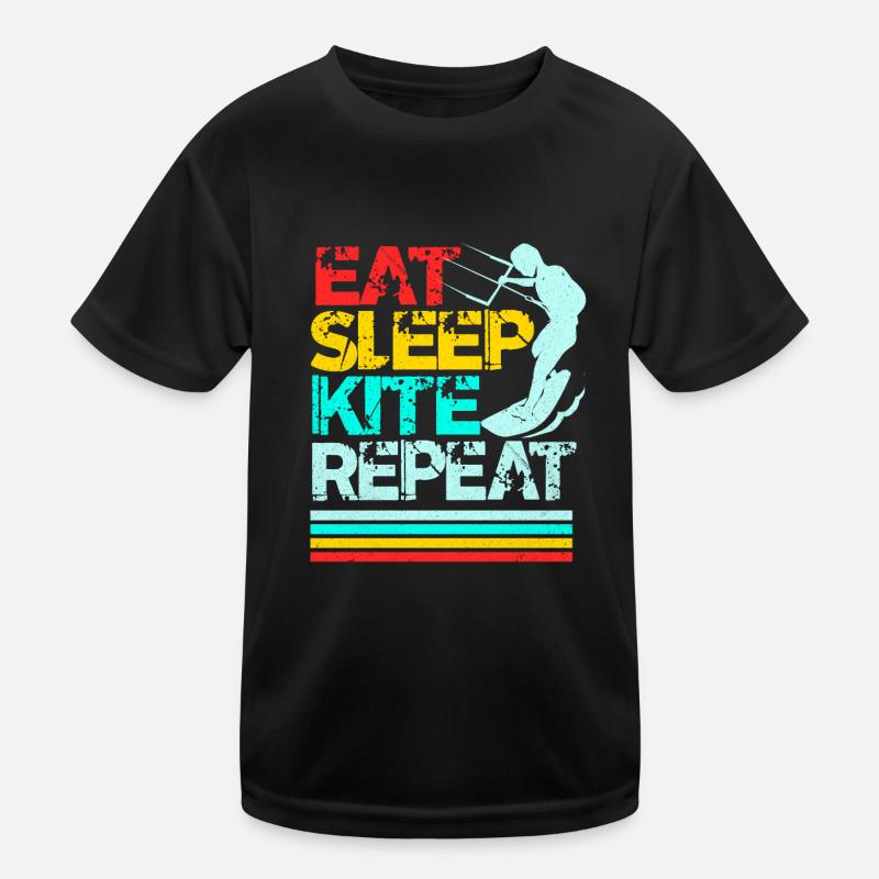 Kiteboard Kids Functional T-Shirt