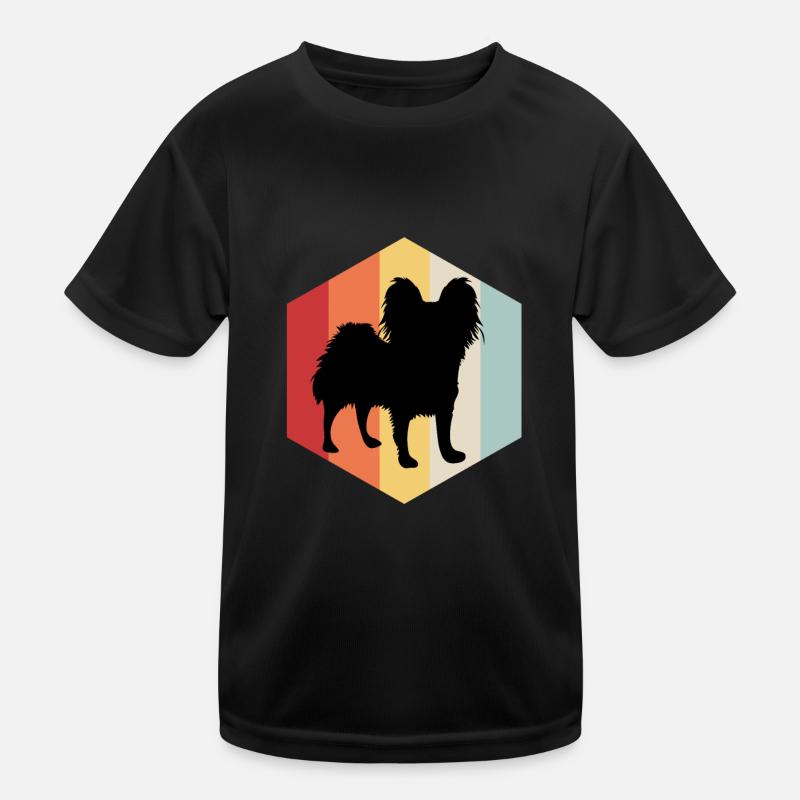 Papillon chien nainspanel chien ami animal T-shirt sport Enfant