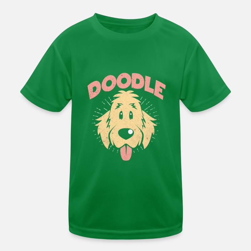 Doodle Kinder Funktions-T-Shirt