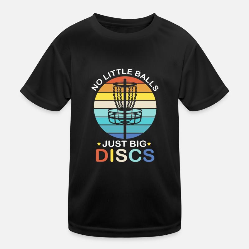 Frisbee Golf Discgolf Wurfscheibe Ultimate Frolf Kinder Funktions-T-Shirt