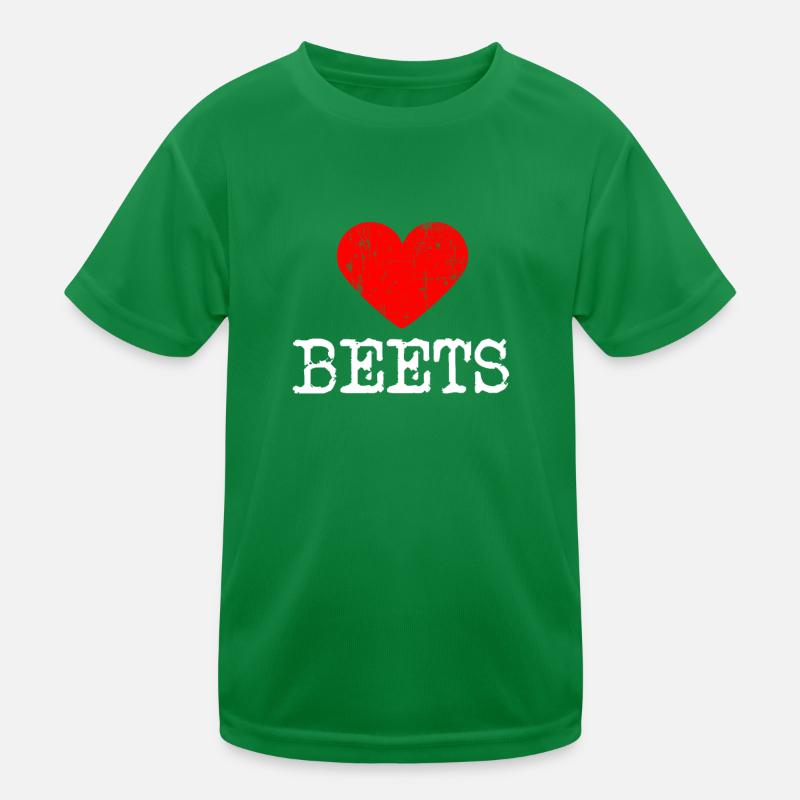 Herz BEETS | Liebe BEETS Kinder Funktions-T-Shirt