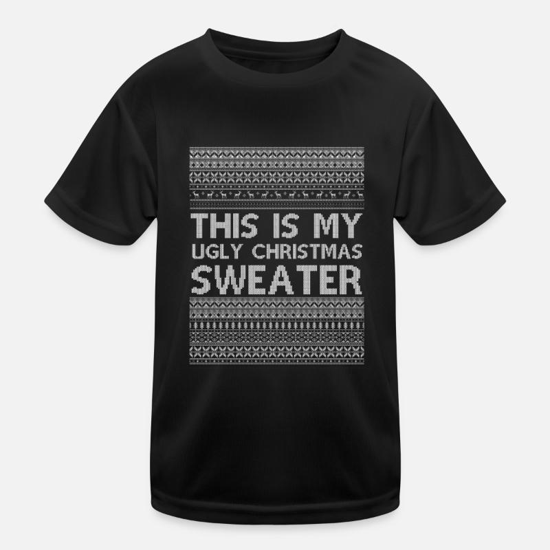 Pull de Noël laid T-shirt sport Enfant