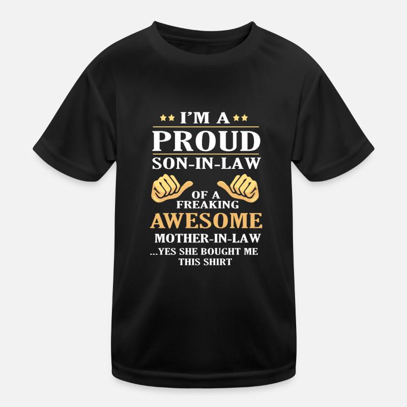 Stiefmutter Stiefsohn Kinder Funktions-T-Shirt