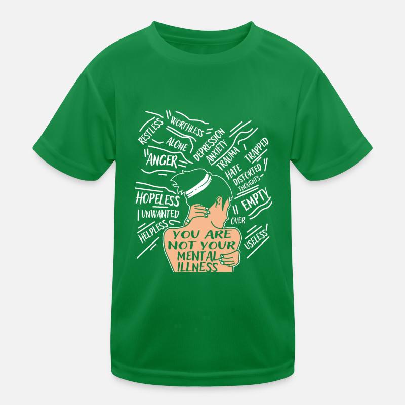 Depression Kinder Funktions-T-Shirt