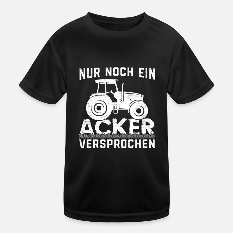 Landwirt Pflanzen Acker Traktor Bauer Acker Kinder Funktions-T-Shirt