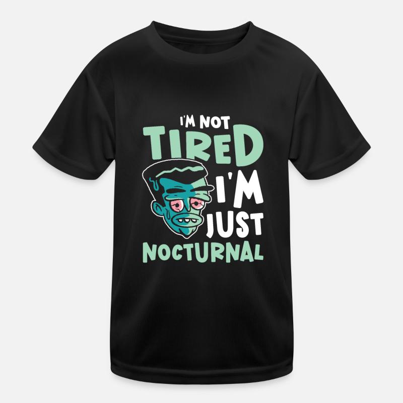 Night Shift Worker Graveyard Duty Kids Functional T-Shirt