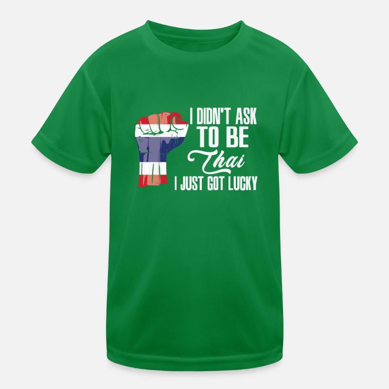 Fierté thaïlandaise Drapeau thaïlandais T-shirt sport Enfant