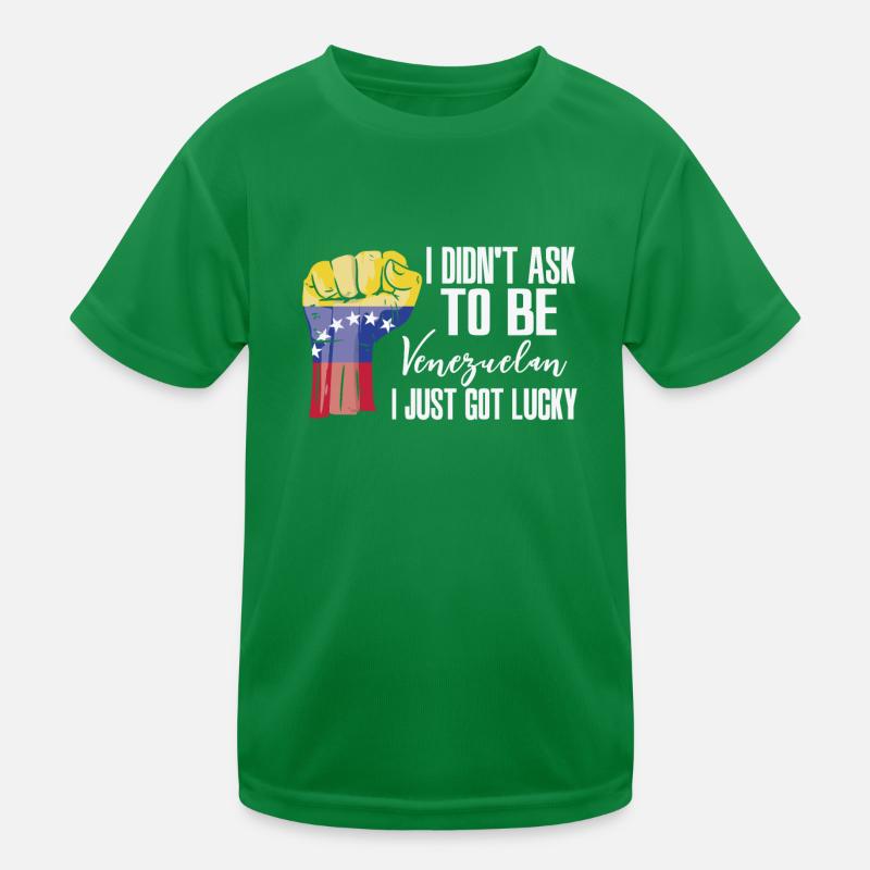 Fierté vénézuélienne Drapeau vénézuélien T-shirt sport Enfant