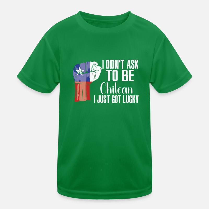 Fierté chilienne Drapeau chilien cultivé T-shirt sport Enfant