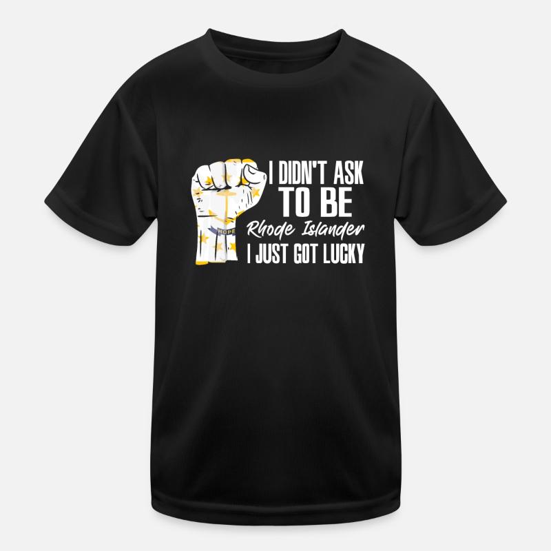 Rhode Islander Américain Patriote américain Patriote américain T-shirt sport Enfant