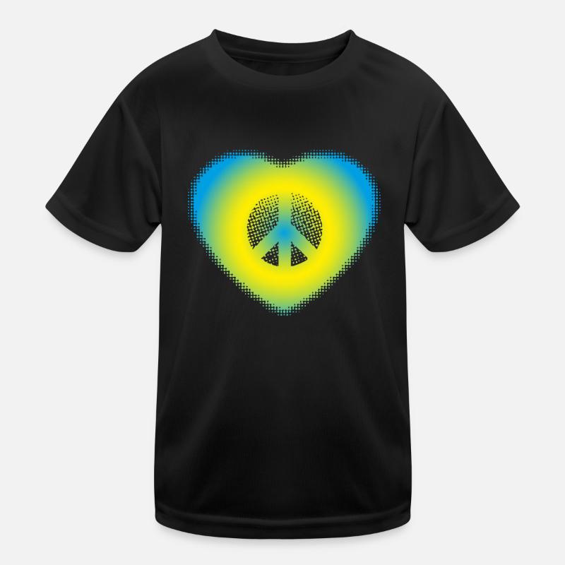 Peace (Hearts Edition) Kids Functional T-Shirt