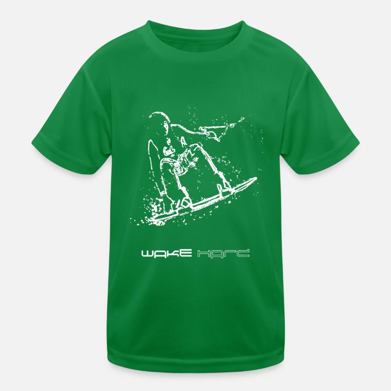 wakeboarder Kids Functional T-Shirt